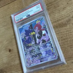 Pokemon TCG Team Rocket's Murkrow 200/182 - Destined Rivals - PSA 9 - Image 3