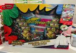 Pokemon Mega Gardevoir ex Premium Poster Collection Ascended Heroes SEALED Box - Image 1