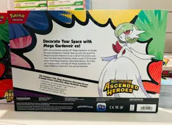 Pokemon Mega Gardevoir ex Premium Poster Collection Ascended Heroes SEALED Box - Image 2