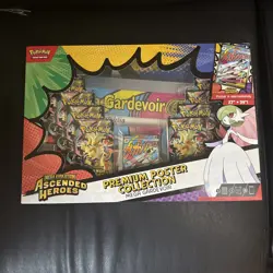 Pokemon TCG | Ascended Heroes | Premium Poster Collection | Mega Gardevoir EX - Image 1