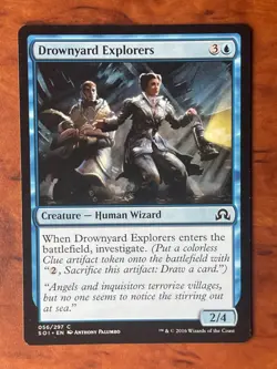 Drownyard Explorers MTG Magic the Gathering Card LP Lightly Played SOI - Image 1