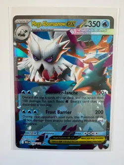 MEGA ABOMASNOW EX 036/132 MEGA EVOLUTION POKEMON HOLO NM/M 5BAN GRAPHICS - Image 1
