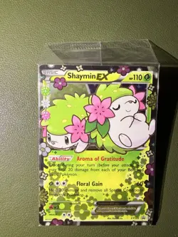 Sealed Pokemon 2016 Shaymin EX XY148 Generations Ultra Rare Black Star Promo - Image 1