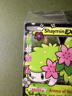 Sealed Pokemon 2016 Shaymin EX XY148 Generations Ultra Rare Black Star Promo - Image 2