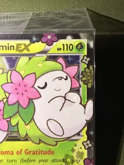 Sealed Pokemon 2016 Shaymin EX XY148 Generations Ultra Rare Black Star Promo - Image 3