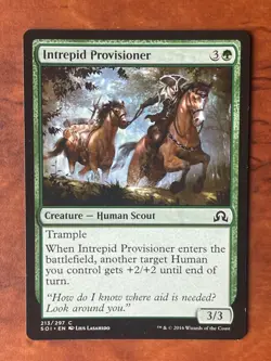 Intrepid Provisioner MTG Magic the Gathering Card LP Lightly Played SOI - Image 1