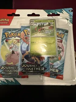 Pokemon TCG: Scarlet & Violet Journey Together 3-Pack Blister - Image 1