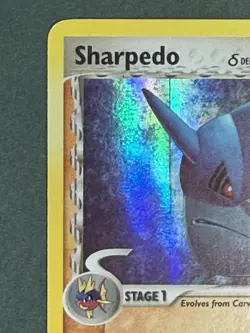 Pokemon Sharpedo Delta Species 53/110 EX Holon Phantoms 2006 Reverse Holo - Image 2