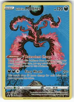Galarian Moltres SWSH284 Holo Promo Sword & Shield Promo Pokemon Near Mint - Image 1