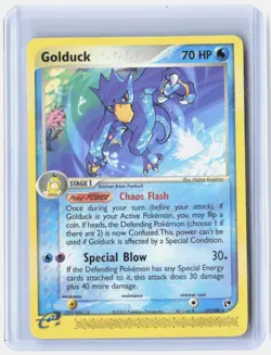 Golduck 17/100 Rare Sandstorm Pokemon Near Mint - Image 1