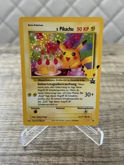 Geburtstag Birthday Pikachu Promo Celebrations mint-nm Pokemon Karten Sammlung - Image 1