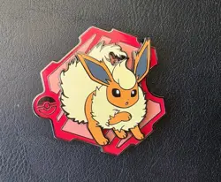 Flareon 151 Pokemon Journey Puzzle Fridge Magnet S-Chinese Offical New - Image 1