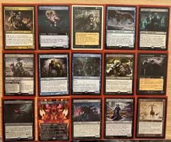 Strong MTG Commander Deck Blue Black Zombie Kindred With Grimgrin, Corpse-Born - Image 2