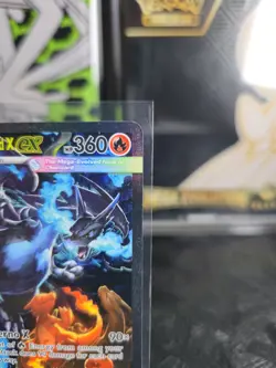 Pokemon Mega Charizard X ex NM Phantasmal Flames #125 - Image 5