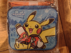 Competitor Pin Bag Pokemon World Championships Anaheim 2025 Pikachu New Sealed - Image 1