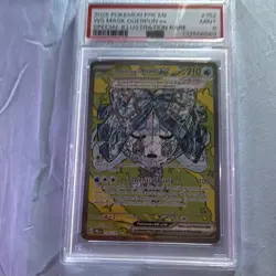 Pokemon Wellspring Mask Ogerpon ex 152/131 Special Illustration Rare Holo PSA 9 - Image 1