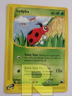 Ledyba ® Skyridge 72/144 ® Comune ® Pokemon ® Inglese ® EX+ - Image 1