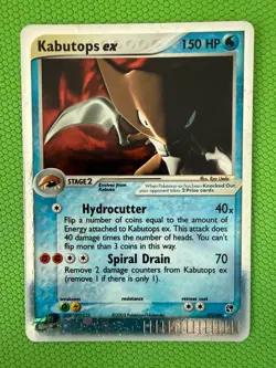 Pokemon Kabutops ex 97/100 Sandstorm Holo Rare NM - Image 1