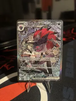 N's Zoroark Ex Pokemon 286/217 SIR mega Evolution: Ascended Heroes - Image 1