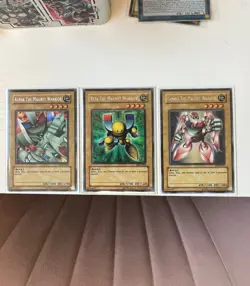 Alpha/Beta/ Gamma Promo Set DOR-001/002/003 NA Print (Prismatic Secret) YuGiOh - Image 1