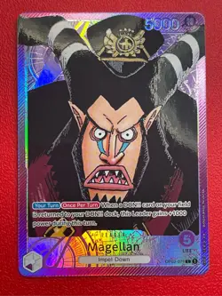 Magellan (071) (Alternate Art) OP02-071 Paramount War Foil - Image 1
