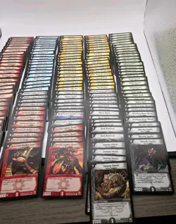 Vintage Duel Masters TCG Card Lot WOTC DM 01 Base 164 Cards - 41 In Sets Of 4 - Image 5