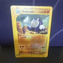 Pokemon Poliwrath 26/144 Skyridge Rare Reverse Holo Stage 2 110HP Card - Image 1