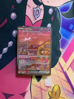 Pokemon Mew EX SVP 053 Full Art Promo Holo 180 HP Card Scarlet & Violet - Image 1