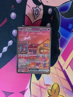 Pokemon Mew EX SVP 053 Full Art Promo Holo 180 HP Card Scarlet & Violet - Image 2
