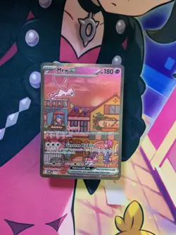 Pokemon Mew EX SVP 053 Full Art Promo Holo 180 HP Card Scarlet & Violet - Image 3