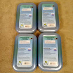 Pokemon TCG Galar Pals Mini Tins Lot of 4 *EMPTY* 2020 C23 + Art Cards & Coins - Image 3