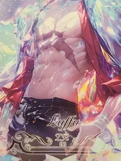 LuffyOne Piece First Shot Goddess Story Chapter Card Anime ZR ZR-03 - Image 2