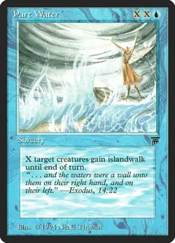 Part Water Legends NM Blue Common MAGIC THE GATHERING MTG CARD ABUGames - Image 1