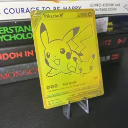 Pokemon TCG SWSH 145 Pikachu v Promo Card MINT - Image 2