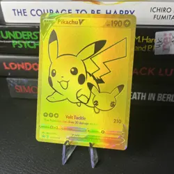 Pokemon TCG SWSH 145 Pikachu v Promo Card MINT - Image 3