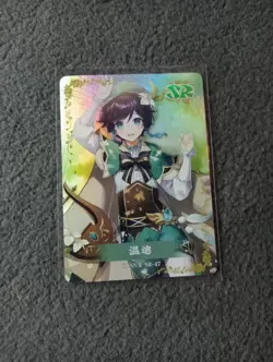 Venti Genshin Impact Flower Girl Goddess Story Waifu Anime Card - Image 1
