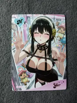 YOR FORGER N24 GENKI PARADE 3 Goddess Story WAIFU ANIME CARD - Image 1