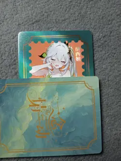 Genshin DB14 the moment love awakens Goddess Story WAIFU ANIME CARD - Image 1