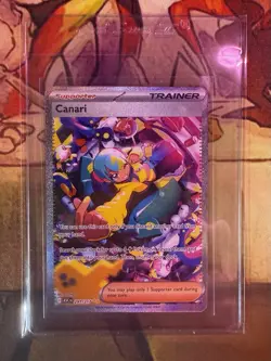 Pokemon TCG Ascended Heroes 291/217 Canari SIR Special Illustration Rare Card NM - Image 1