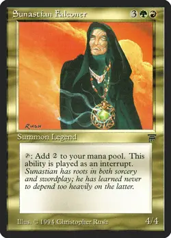 Sunastian Falconer Legends PLD Uncommon MAGIC THE GATHERING MTG CARD ABUGames - Image 1