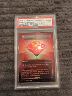 Magic the Gathering Red Chaos Emerald (Lotus Petal) 7032 Secret Lair Drop Sonic - Image 1