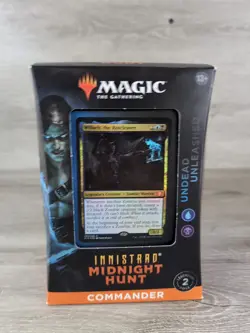 MTG Undead Unleashed Innistrad Midnight Hunt Commander Deck Magic The Gathering - Image 1