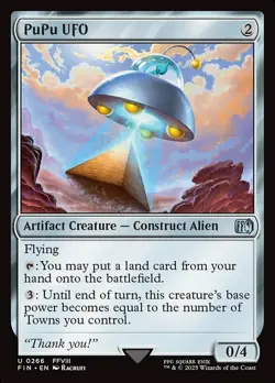 4 x PuPu UFO - Final Fantasy - NM-Mint - MTG - Image 1