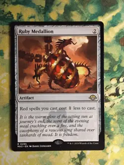 Ruby Medallion Modern Horizons 3 Regular - Image 1
