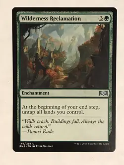 Wilderness Reclamation NM Ravnica Allegiance MTG - Image 1
