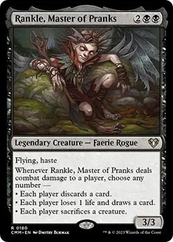 MTG Rankle, Master of Pranks - 180 / English / Near Mint - Image 1