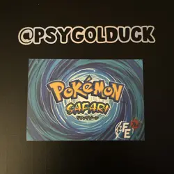 Pokemon Safari Pokemon Card TCG Peru Set Oddish - Image 2