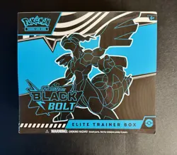 Pokemon TCG Black Bolt Elite Trainer Box - SV Factory Sealed - Image 1