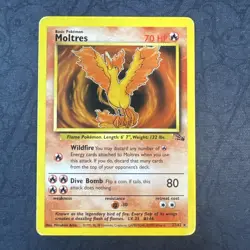 Moltres 27/62 Fossil Pokemon - Image 1