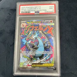2025 Pokemon MEP En Mega Charizard X Ex UPC #023 PSA 9 With Oricorio PSA 9 - Image 2